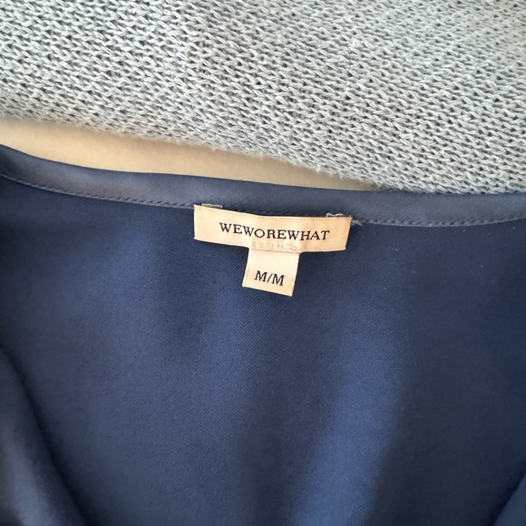 Blue WeWoreWhat Romper - Picture 2 of 2